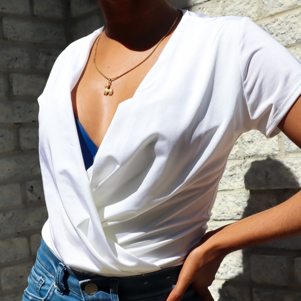 SATIN BODYSUIT
